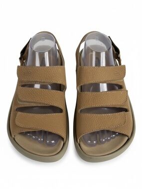 Wolky Women’s Tan Leather Sandals, 39 EU